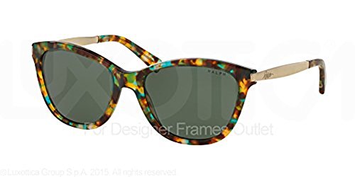 Teal Tortoise / Gold / Green Solid