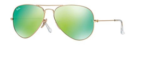 Matte Gold/Crystal Green Mirror Multi Green