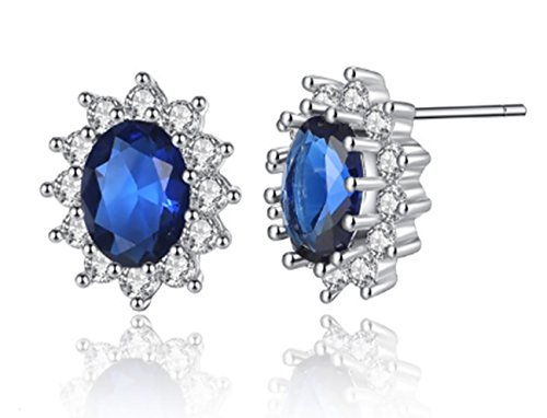 Created Sapphire Oval