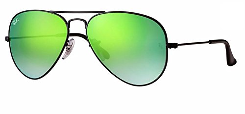 Shiny Black/Green Gradient Mirror