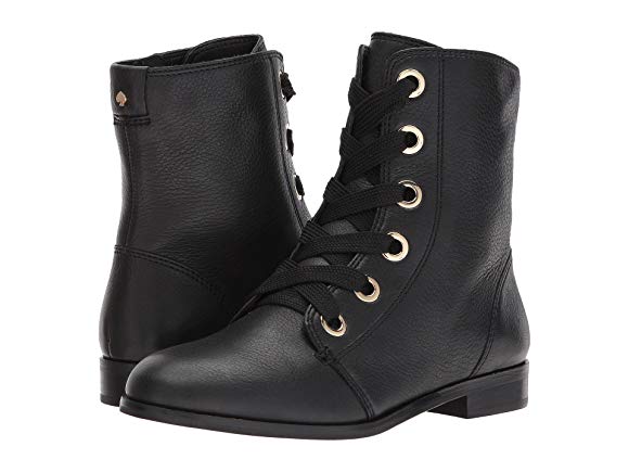 Black Tumbled Leather