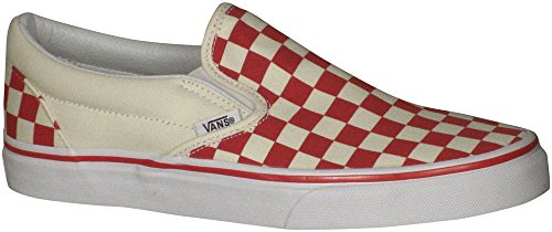 (Checker) Racing Red / White