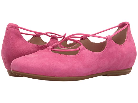 Bright Pink Suede