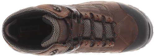 Brown Distressed Leather/Fabric
