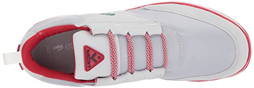 Light Grey/Red