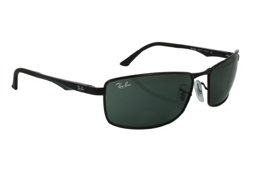 Black frame/ green lenses