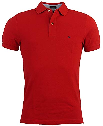 Polo Red/Navy Logo