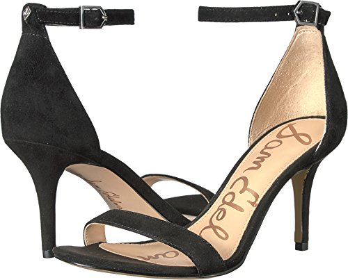 Black Kid Suede Leather