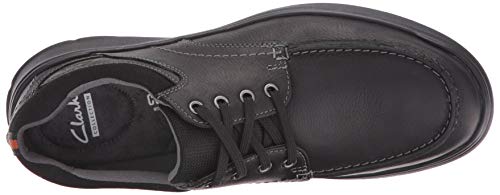 Black Oily Leather