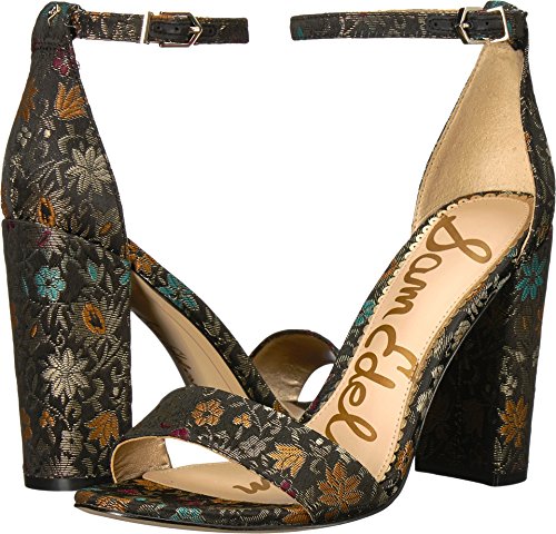 Black Multi Floral Brocade