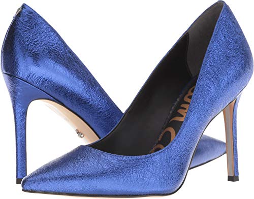 Royal Blue/Metallic Leather