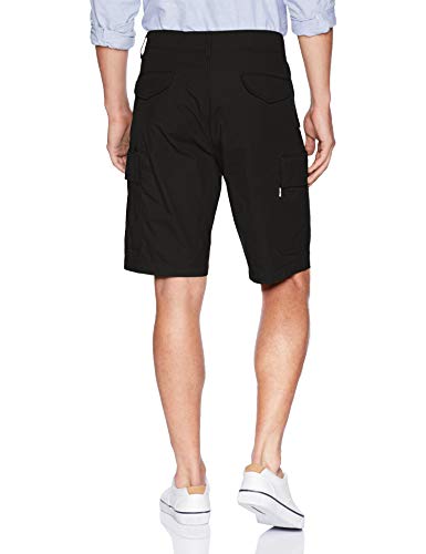 Black/Stretch Poly Dobby
