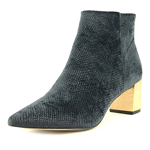 Deep Navy Velvet Snake Print