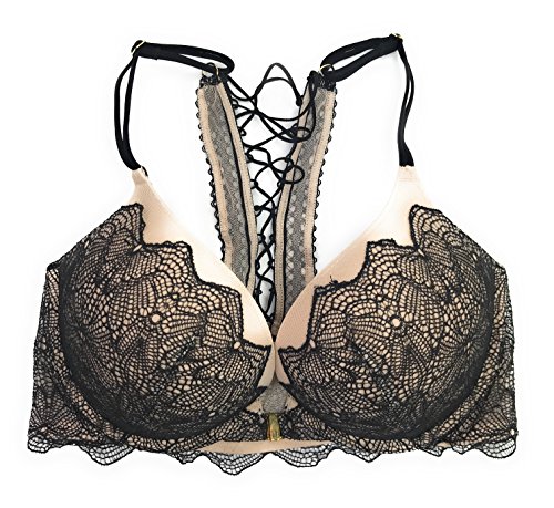 Black Daisy Lace/Nude