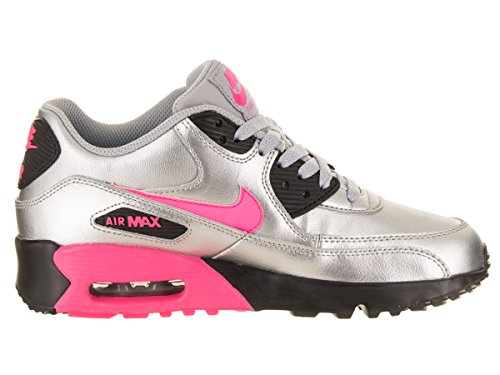 Metallic Silver/Hyper Pink