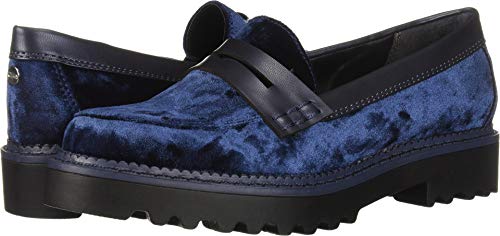 Evening Navy Crushed Velvet