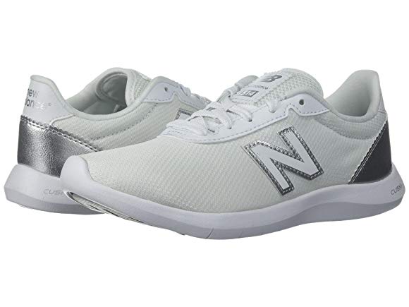 White/Metallic Silver
