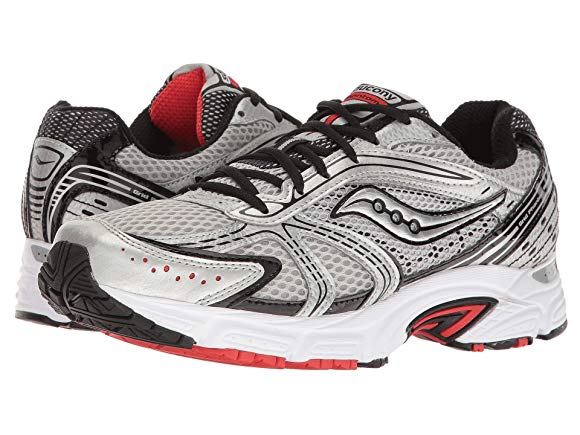 Silver/Black/Red