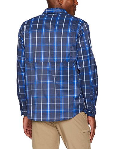 Collegiate Navy Large Plaid