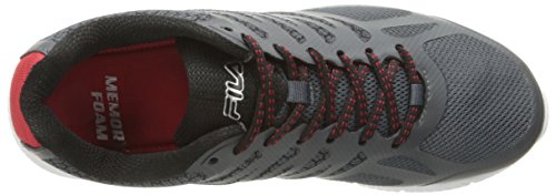 Dark Shadow/Fila Red/Black
