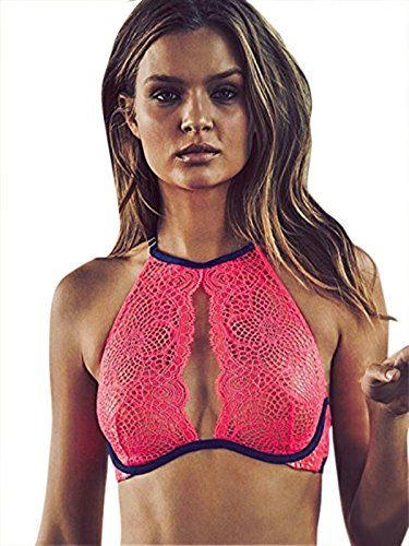 Hot Pink With Navy Trim