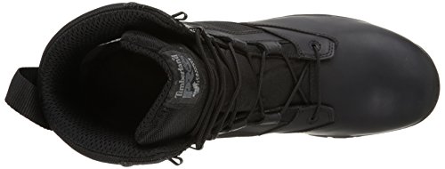Black Smooth Leather Ballistic Nylon