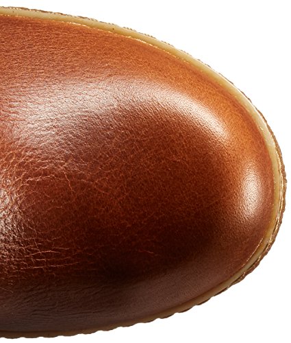 Buckthorn Brown Full-grain/Dark Tan Waxed Canvas