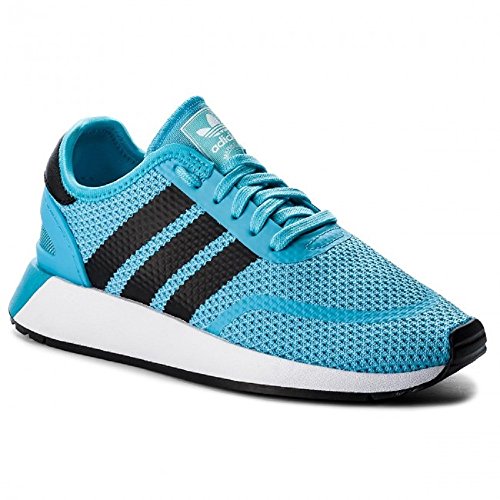 Bright Cyan/Black/White