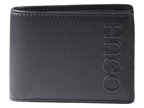 Bolster Leather Wallet Black