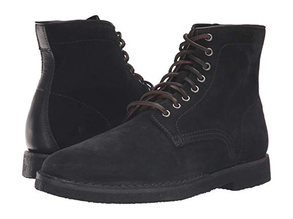 Black Oiled Suede