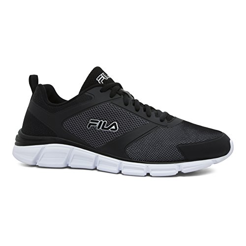 Black/Metallic Silver/White