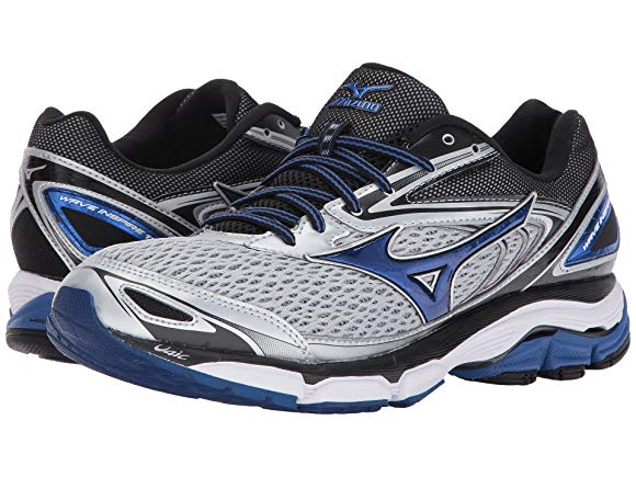 Silver/Blue/Black