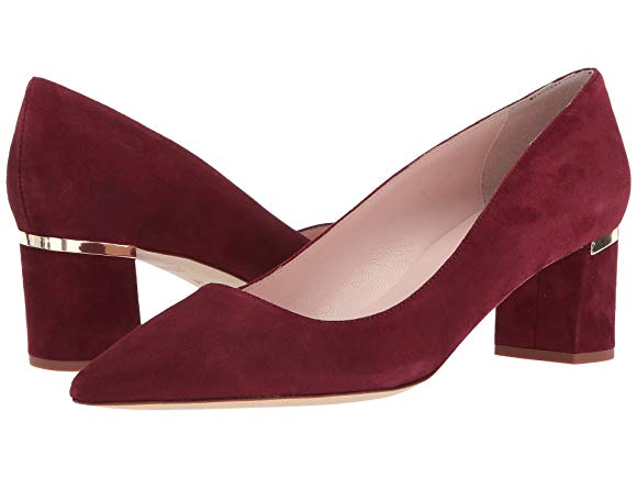Deep Crimson Kid Suede
