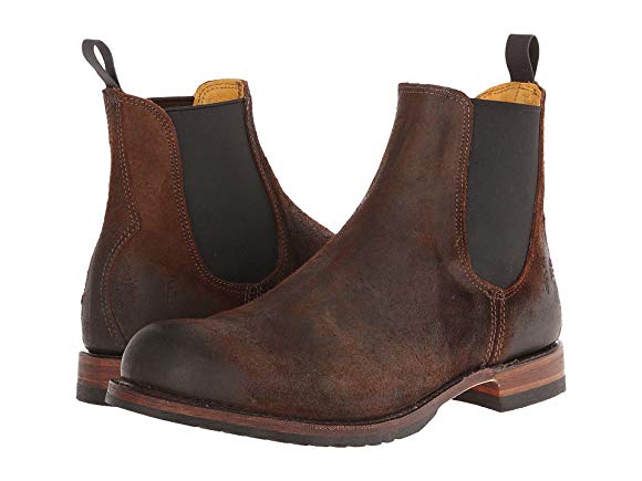 Dark Brown Waxed Suede
