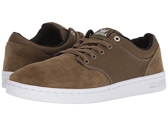 Olive/White
