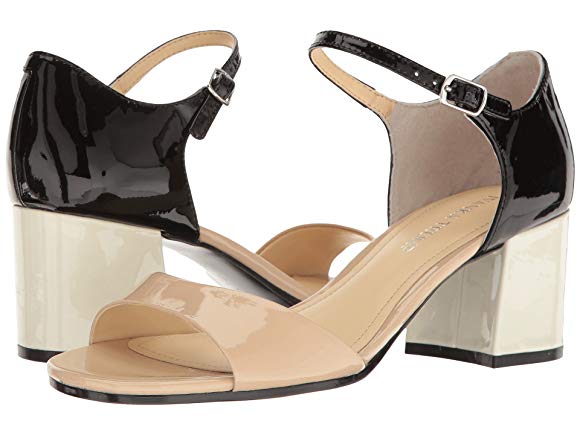 Light Latte/Black New Patent Leather