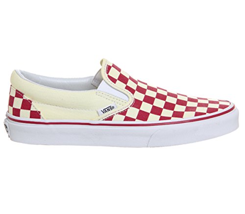 ( Primary Checker) Racing Red / White