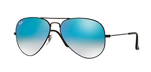Shiny Black/Blue Gradient Mirror