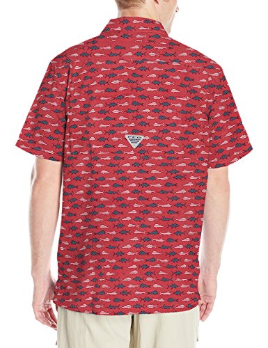 Sunset Red Americana Fish Print