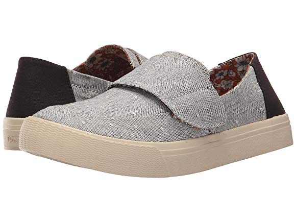 Grey Chambray Dot