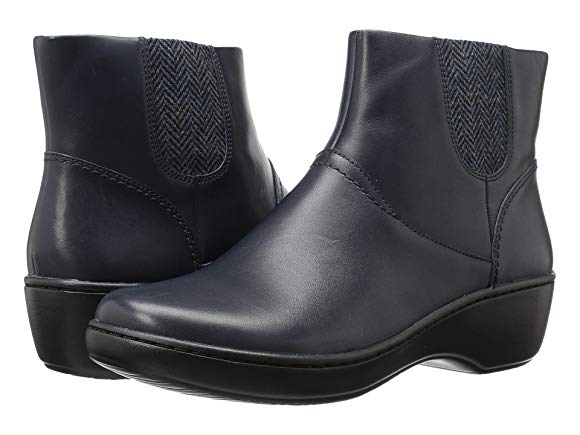 Navy Leather