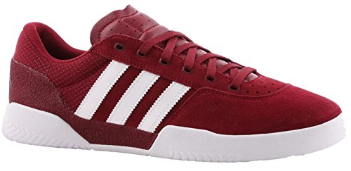 Burgundy/White