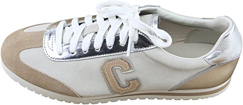 Silver/Chalk Mirror Metallic/Suede