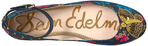 Navy Multi Bouquet Print