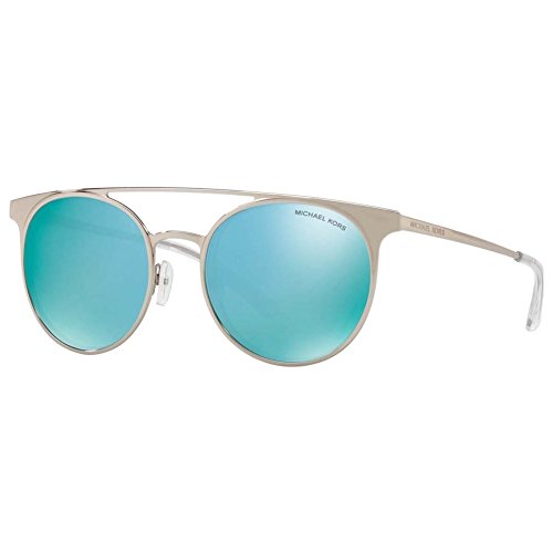 Shiny Silver/Teal Mirror
