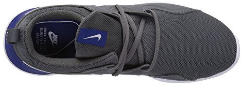 Dark Grey/White - Deep Royal Blue