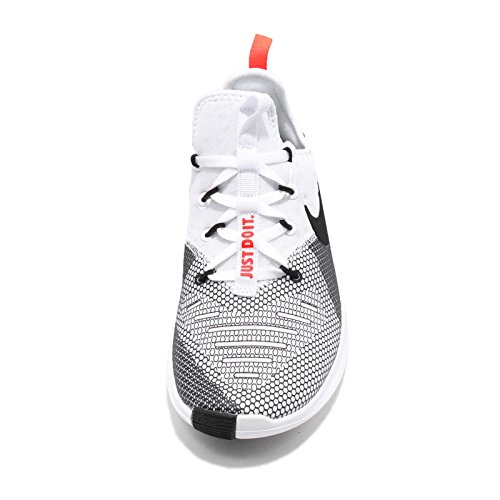 White/Black-total Crimson