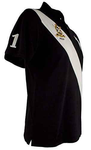 Polo Black/White Sash