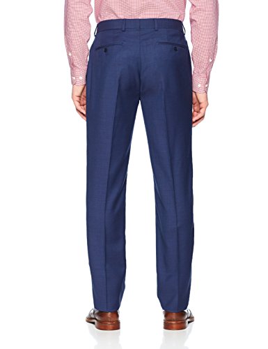 Navy Sharkskin Pattern
