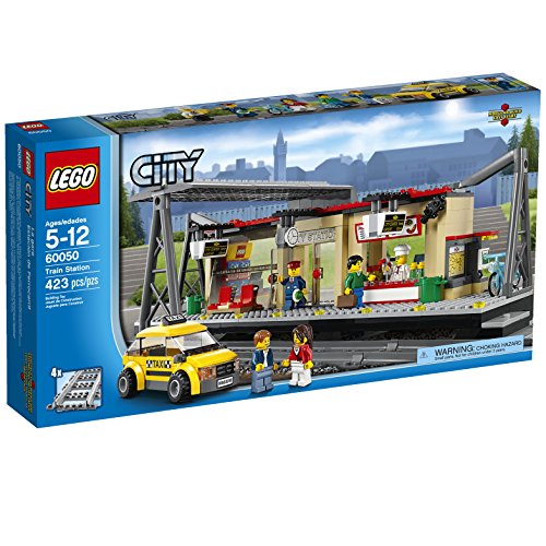 lego乐高儿童拼插类玩偶公仔玩具 city trains train